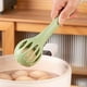 thumbnail image 2 of 1pc, 2in1, Egg Beater, Plastic Egg Beater, Egg Whisk, Manual Egg Beater, Multifunctional Egg Whisk, Food Tongs, Noodles Tongs, Bread Tongs, Kitchen Tool, Kitchen Stuff, 2 of 4