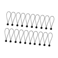 Ioensy - 20X Bolas De Cuerda Elástica Correa Elástica Multifuncional Para Toldo De Patio Doméstico 10Cm