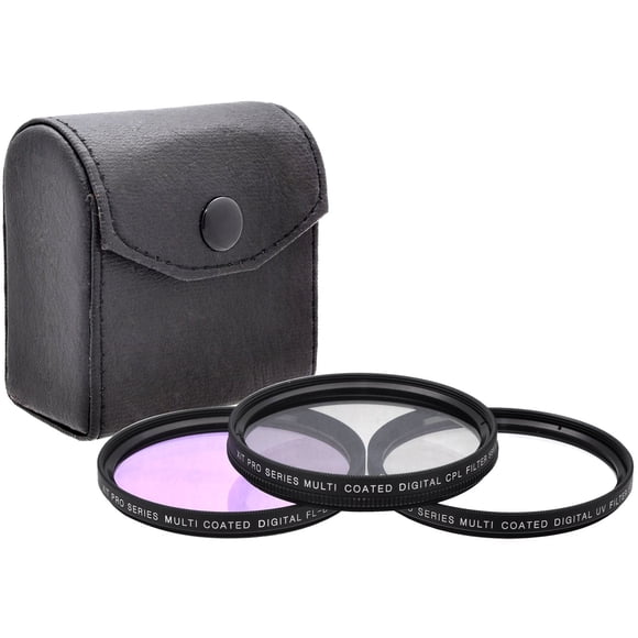 Juego de filtros Xit Pro Series Multi Coated HD de 3 piezas con funda
