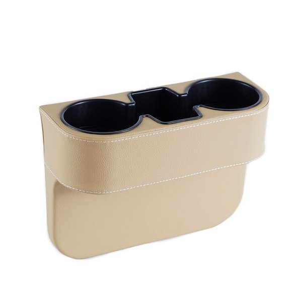 Portavasos IOKONE 28x21x10 cm Cuero PU Beige