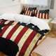 thumbnail image 1 of American Flag 3-Piece Twin Bed Set Fade-Resistant Microfiber, 1 of 4