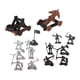 thumbnail image 2 of Figura De Acción De Soldado De Caballero Medieval De Plástico Infantería Del Ejército Con Carros C, 2 of 5