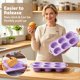 thumbnail image 3 of Molde de Muffin Jumbo Vnray 38 cm – Pack de 2 de Silicona Antiadherente, 3 of 9
