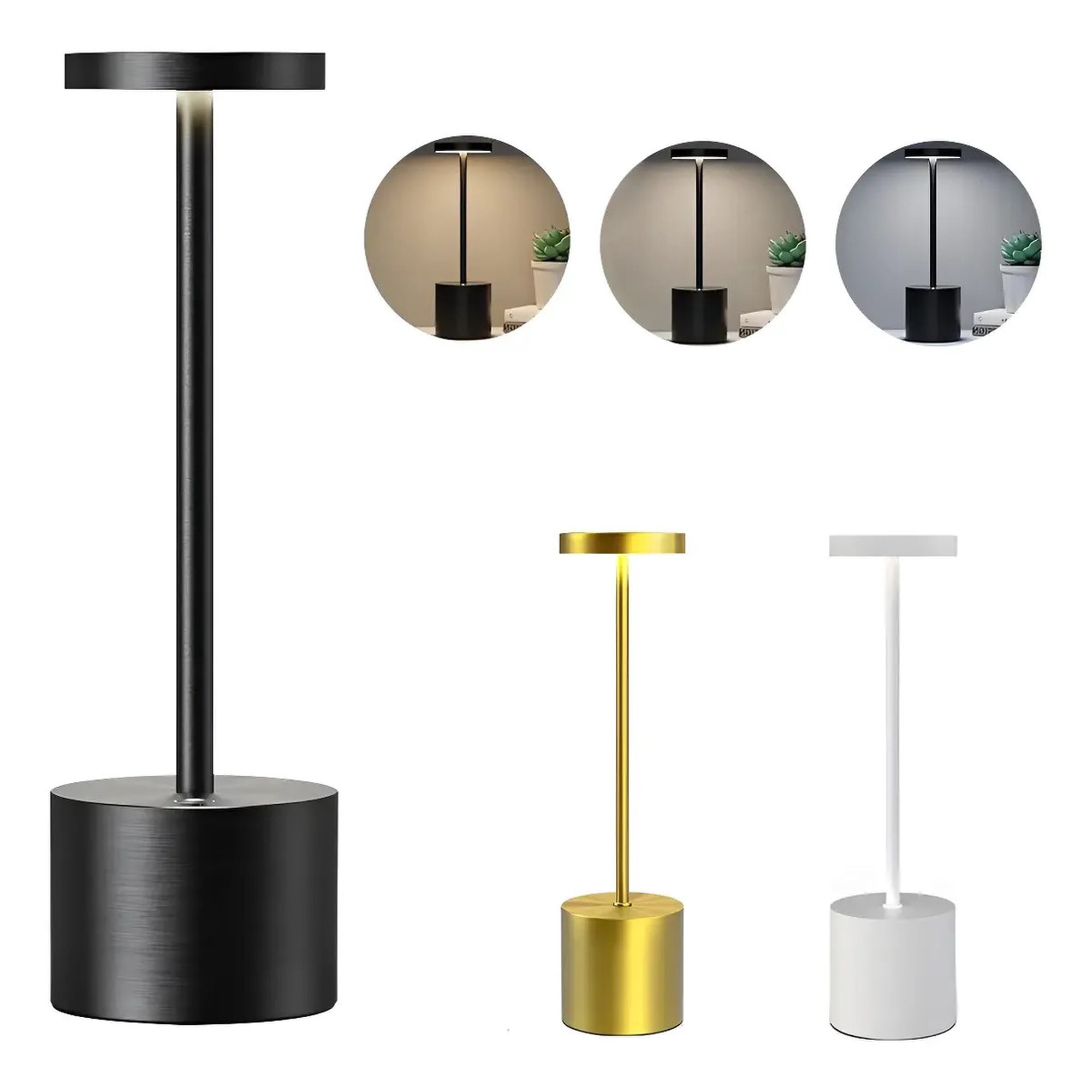 Genérica - Lámpara De Mesa Recargable, Lámpara Inalámbrica Lampara Led