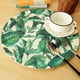 thumbnail image 3 of Set 2 Base Para Olla Cosas Calientes Individuales Verdes, 3 of 8