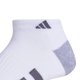 thumbnail image 3 of Calcetines adidas acolchados de corte bajo para hombre, 3 pares, blanco/gris, talla XL, 3 of 7