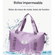 thumbnail image 2 of Bolso Viaje Mujer Tote Plegable Gimnasio Verano Hombro Mano Gym Salida Paseo Picnic Vuelo Carry On Bag, 2 of 3