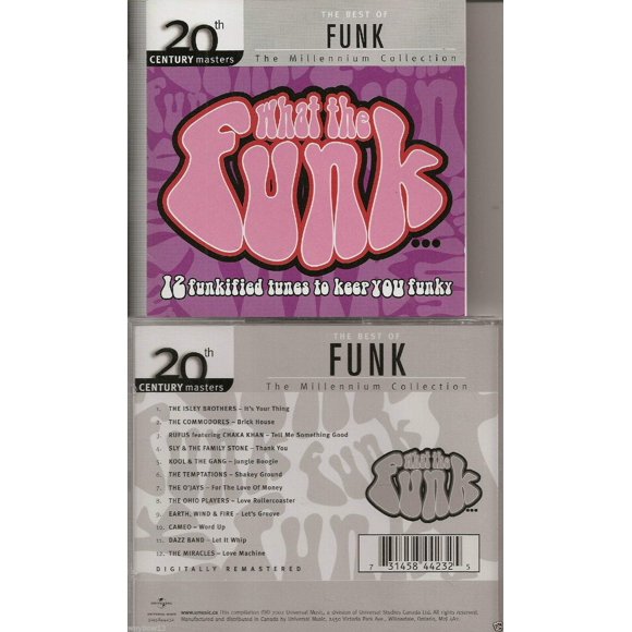CD de música UNIVERSAL MUSIC GROUP – 20th Century Masters: Lo mejor del funk – What the Funk