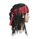 thumbnail image 2 of Peluca FangjunxianST de Pirata al estilo Jack Sparrow, 2 of 6