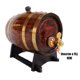 thumbnail image 2 of Dispensador de barril para whisky CW Barrel Co. de roble de 3 L con grifo, 2 of 6