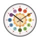 thumbnail image 2 of Reloj De Pared Para Niños, Reloj Artístico De Pared Para Sala De Estar, Cocina Interior, 12 Pulgadas, 2 of 2