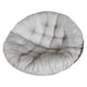 thumbnail image 5 of Columpio Colgante Huevo Silla De Ratán Cojines Redondos Jardín Al Aire Libre Patio Hamaca Gris, 5 of 5