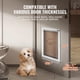 thumbnail image 4 of Puerta para mascotas VEVOR con marco de aluminio y cierre con seguro para perros grandes, 4 of 9