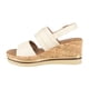 thumbnail image 3 of Sandalia con Taco Chino de Corcho Kim Beige Alquimia, 3 of 7