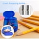 thumbnail image 3 of Juego de sacapuntas Aipker con 4 orificios dobles manuales y gomas de borrar, 3 of 9