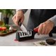 thumbnail image 2 of Afilador de cuchillos BK Luxury 3 etapas rojo y negro, 2 of 6