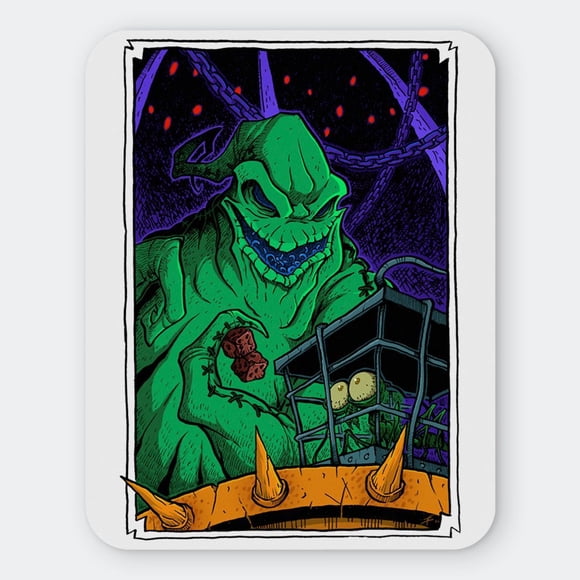 Mousepad 20x24 Cm - Diseño "oogie Boogie Gambler's Lair"