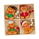 thumbnail image 5 of 12 Piezas De Adornos Navideños De Hombre De Jengibre Para Decoración Del Hogar, Estilo árbol De Navidad B, 5 of 5