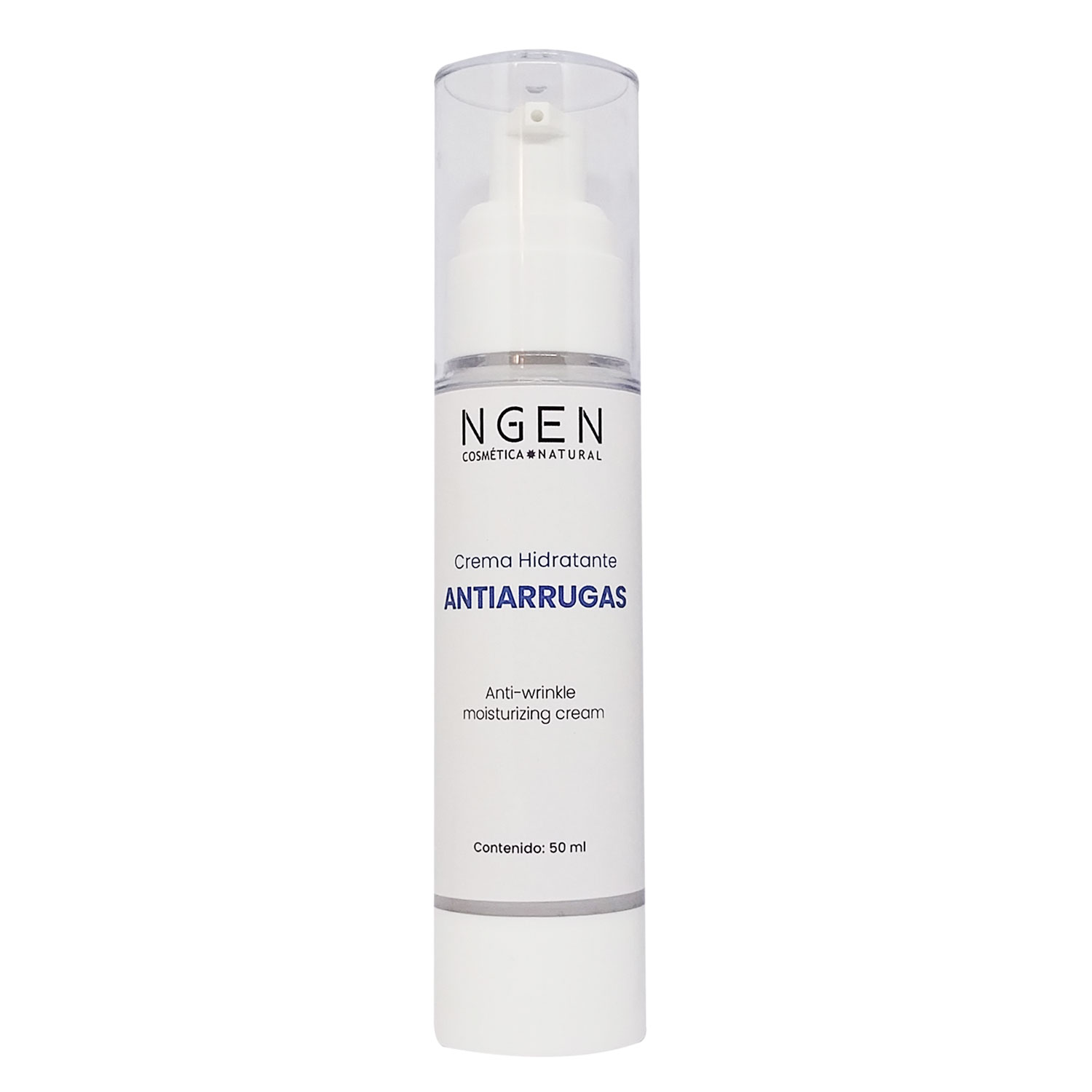 Ngen - Crema Antiarrugas Con Ácido Hialurónico 50 Ml