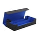 thumbnail image 3 of Estuche organizador para guardar y transportar barajas de cartas coleccionables estándar con cierre magnético. Capacidad para 550 cartas, con divisor, resistente para TCG. azul2, 3 of 5