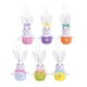 thumbnail image 3 of Juego De 6 Adornos Colgantes De Conejito De Pascua, Gnomos De Conejito De Peluche Para Decoración Del Hogar Y árbol, 3 of 3