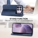 thumbnail image 2 of Funda Flip FOXDOCK para Xiaomi POCO F6 Pro 5G , Estilo Billetera con Diseño Rombo, Correa de Mano y Soporte, Uso Diario, 2 of 6