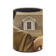 thumbnail image 3 of You Serie-theme Cylinder Pen Holder Pencil Organizer with Flannel Lining PVC Leather Material Cardboard Base for study work 10*8CM, 3 of 6