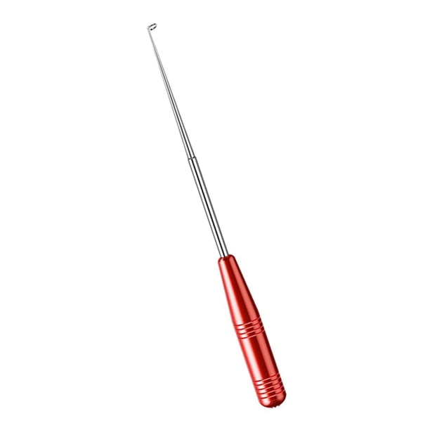 Removedor de anzuelos de pesca, equipo de aparejos de pesca, herramienta de extracción práctica de liberación rápida, separador de anzuelos de pesca, rojo con bolsa