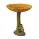 thumbnail image 1 of Comedero de resina, estatuilla de estatua de resina, figura de jardín, estación de alimentación de cuenco de baño para pájaros de jardín para balcón, Rana 165x165x20cm, 1 of 5