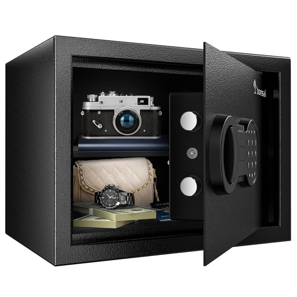 Teclado electrónico Safe Box Bonsaii SF002 de 0,6 m³ con estante
