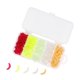 thumbnail image 5 of 125 unids se?uelo de la pesca gusano grub se?uelos se?uelos suaves falsos gusanos beige, 5 of 5
