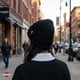 thumbnail image 2 of Gorro Beanie Dourmont Lana Merino Térmico Black 100%, 2 of 3