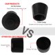 thumbnail image 5 of Uxcell Tapón de Goma para Piernas Protector de Pies de Muebles 10mm 3/8" Diámetro Interno 16Pcs, 5 of 7
