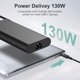 thumbnail image 2 of Cargador USB C, adaptador de alimentación de 130 W para Dell XPS 17 Precision, 2 of 6