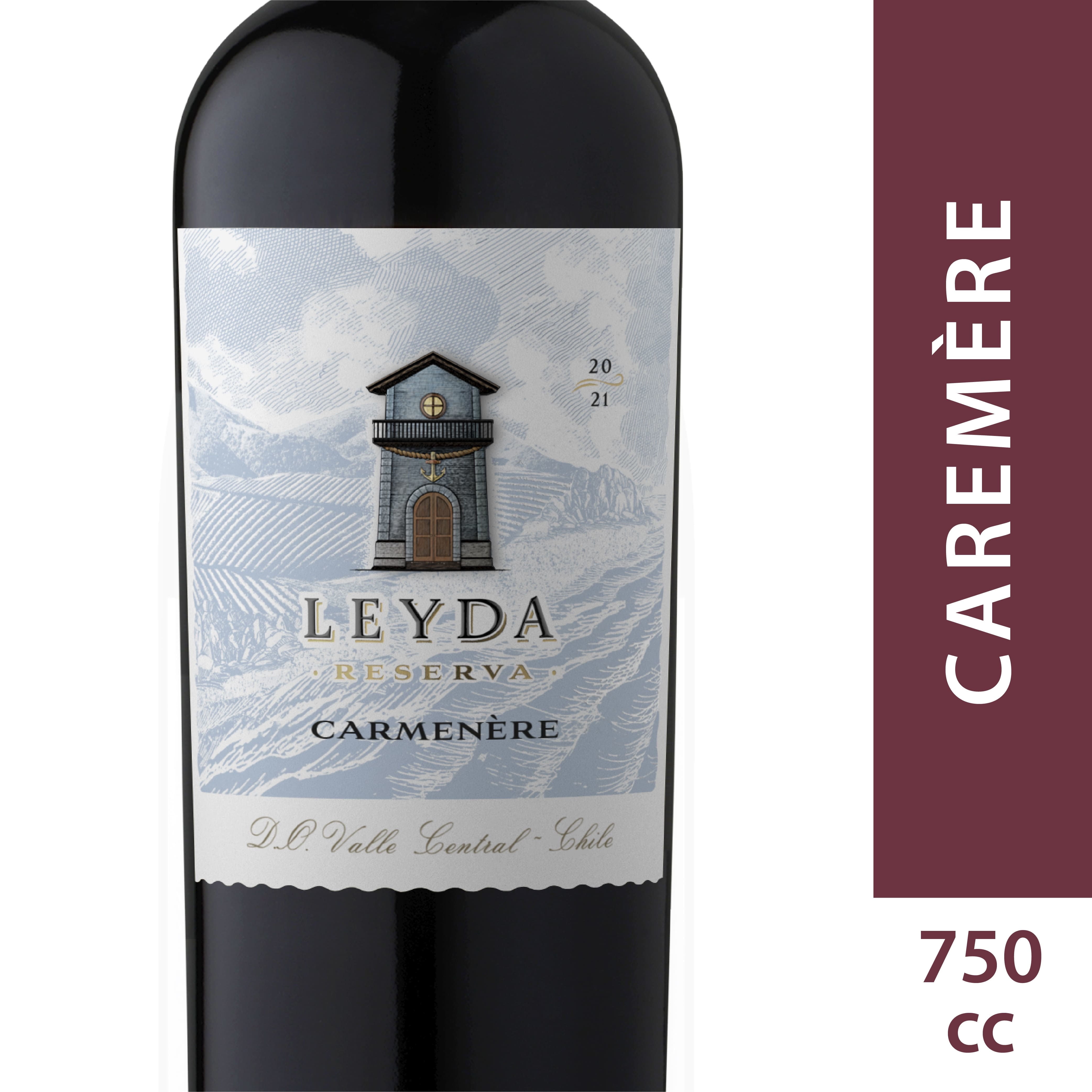 Leyda - Vino Tinto Reserva Carmenere Botella