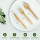 thumbnail image 5 of Juego de cubiertos EcoPreps de madera 100% compostable, 360 piezas, 5 of 8