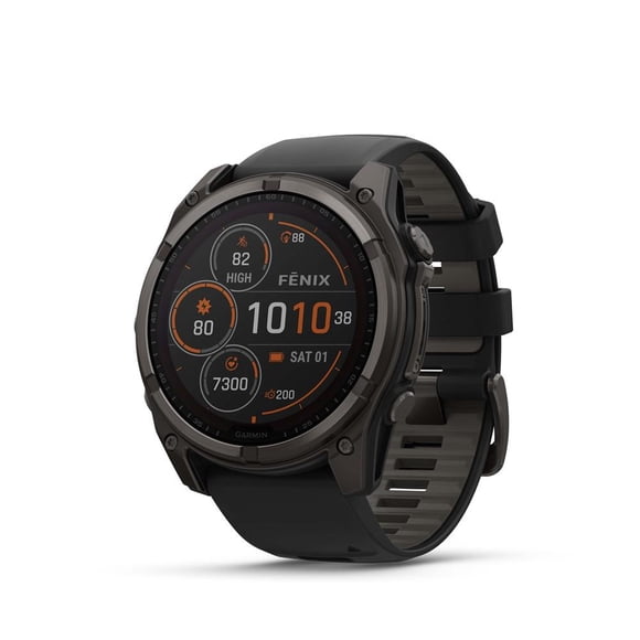 Smartwatch Fenix 8 Sapph Solar Carbon Garmin