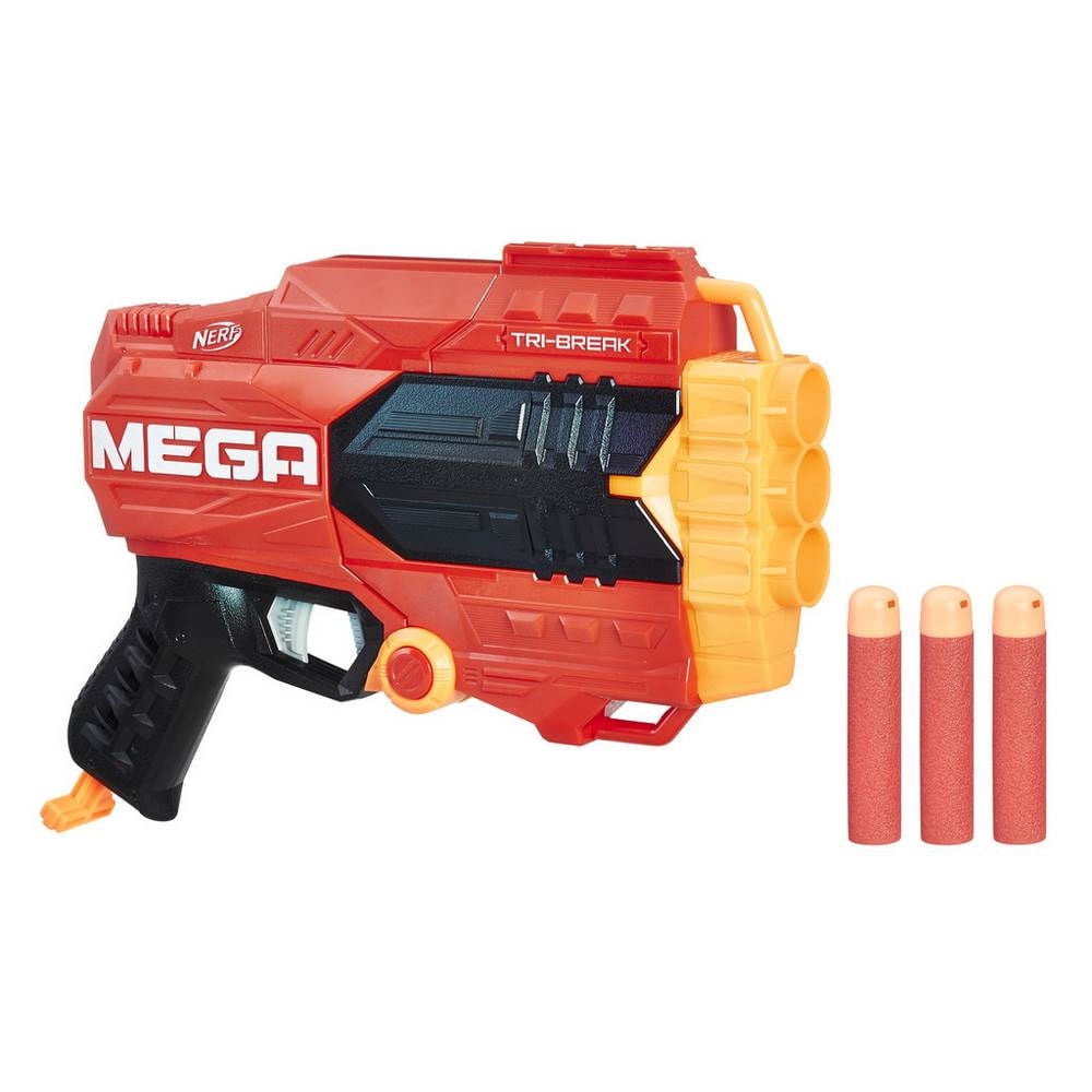 Lanzador Nerf N-Strike Mega Tri-Break | Lider