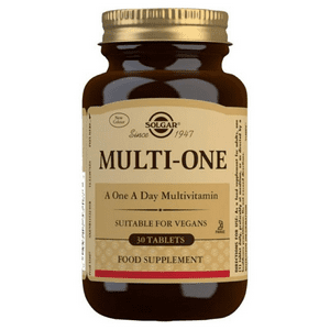 Solgar - Multi One Un Multivitamínico Al Día (30 Comprimidos)