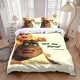 thumbnail image 1 of 3pcs Dinosaur Printed Bedding Set, 1 of 5