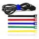 thumbnail image 2 of 20x Pack Amarra Cable Organizador Reutilizable Velcro Cintas azul, 2 of 10