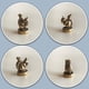 thumbnail image 3 of Juego De Adornos Decorativos Para Bisagra De Puerta Remate Decorativo De Gato Y Gárgola, 3 of 7