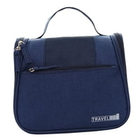 Magideal - Neceser Con Gancho Para Colgar, Bolsillos, Estuche Portátil Para Cosméticos, Estuche Para Cepillo De , Champú, Gel De , Ejercicio Azul