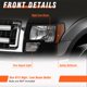 thumbnail image 3 of Par de faros negros AXLAHA para Ford F150 2009‑2014, 3 of 8