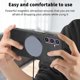 thumbnail image 3 of Magnetic Slim Case for Samsung Galaxy S23 FE with Camera Guard & Anti-Scratch Back Black, 3 of 6
