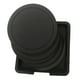 thumbnail image 2 of 7x Juego De Posavasos De Mesa Soporte De Mantel Individual Resistente Al Calor Para El Hogar Cocina Negro, 2 of 5