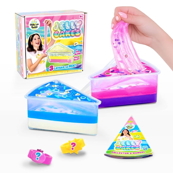 Juguete Slime Jelly Cakes - Pack de 2, Serie 1