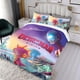 thumbnail image 3 of Ultraman Se Levanta Conjunto de sábanas temático, trío de piezas, cómodo y amigable con la piel, diseño único, regalo de decoración para el hogar para familiares, amigos y fans, 90 cm * 190 cm, 3 of 6