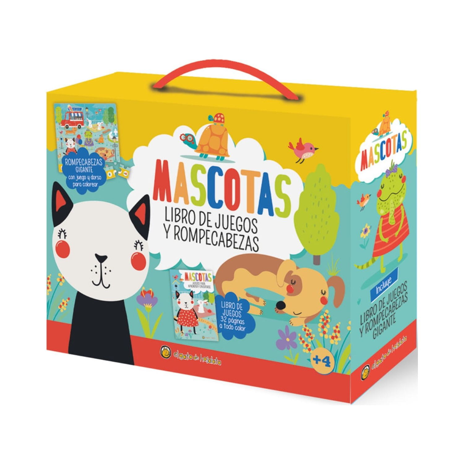 El Gato De Hojalata - Libro Diversión Sorpresa: Mascotas