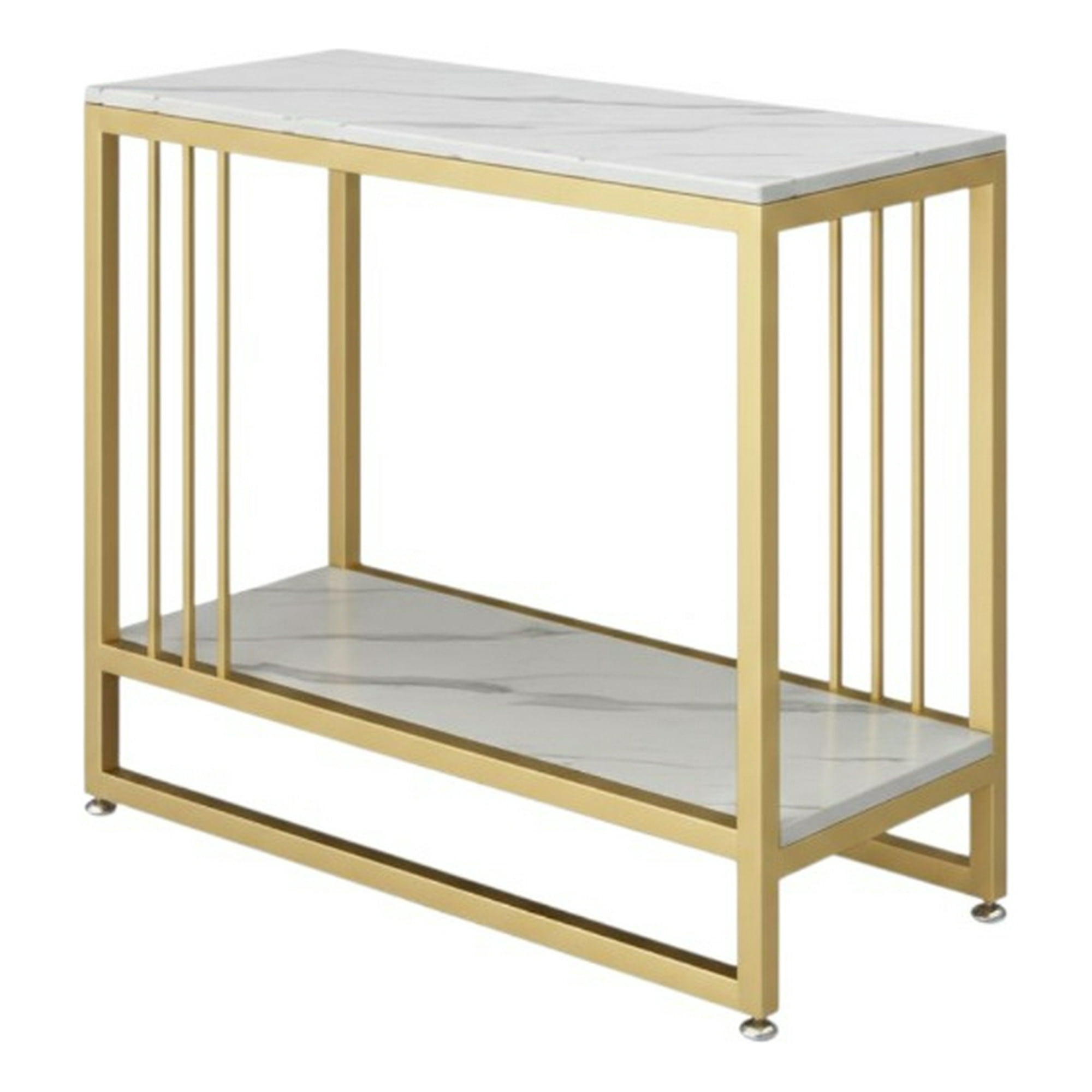 Genérico - Mesa Centro Auxiliar Minimalista Decorativa Doble Nivel Jhn